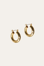 Yam Hoop in Gold Plated