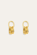 Cluster Studs in Brass