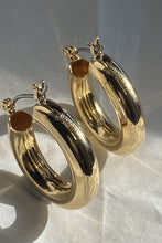 Yam Hoop in Gold Plated