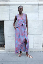 Carmen Skirt in Beacon Chex - FINAL SALE
