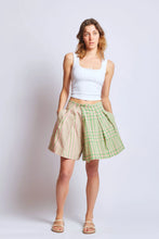 Frida Skort in Hudson Stripe + Chex - FINAL SALE