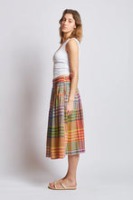 Wave Skirt in Postcard Chex