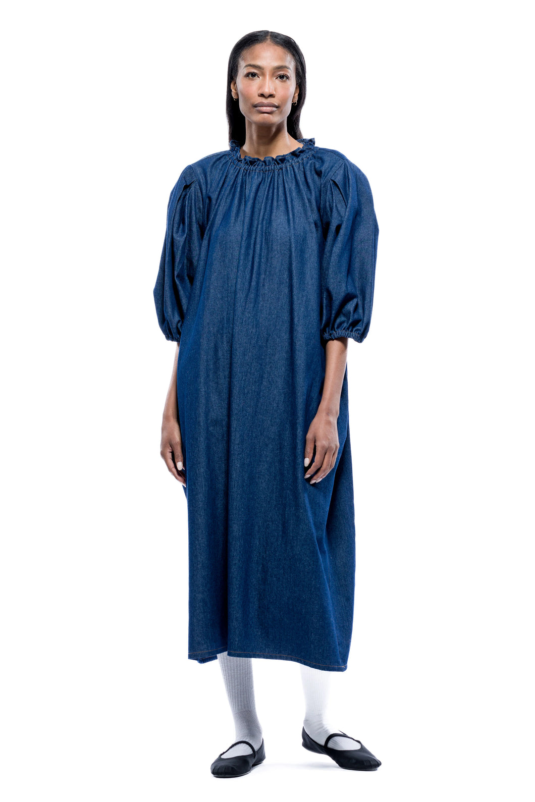 Moonrise Dress 2.0 in Dark Indigo - FINAL SALE