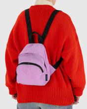 Mini Nylon Backpack in Peony