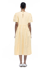 Spring Garden 2.0 Dress in Seersucker Sun