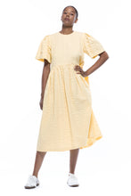 Spring Garden 2.0 Dress in Seersucker Sun