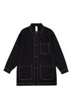 Alfie Jacket in Black Denim