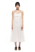 Verona Dress in Ivory Cotton Lace