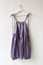 Amy Dress in Metallic Lilac - FINAL SALE
