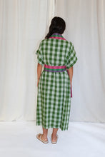 Naya Kaftan Dress in Watermelon Chex