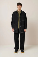 Alfie Jacket in Black Denim