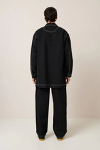 Alfie Jacket in Black Denim
