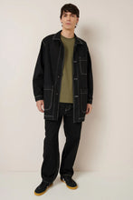 Alfie Jacket in Black Denim