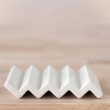 ZigZag Soap Dish in Azure