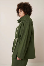 Echo Jacket in Forest Grid - FINAL SALE