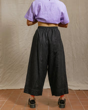 Mid Easy Pant in Black Linen (Regular Length) - FINAL SALE