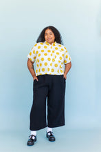 Mid Easy Pant in Black Linen (Regular Length) - FINAL SALE