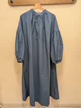 Balloon Sleeve Dress in Blue - FINAL SALE