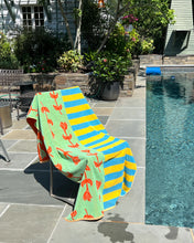 Beach Towel in Rose