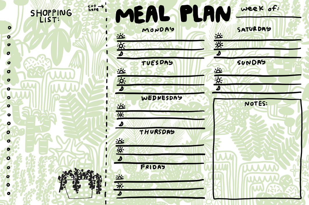 Plants Meal Planner