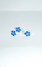 Flower Ring in Blue