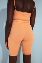 Helios Bike Shorts in Apricot - FINAL SALE