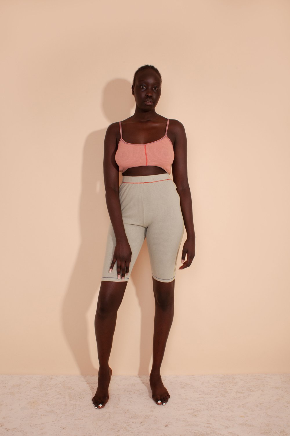Helios Bike Shorts in Mint - FINAL SALE