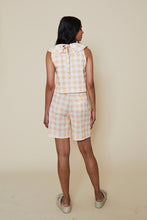 Kokomo Bermuda Short in Apricot Tablecloth - FINAL SALE