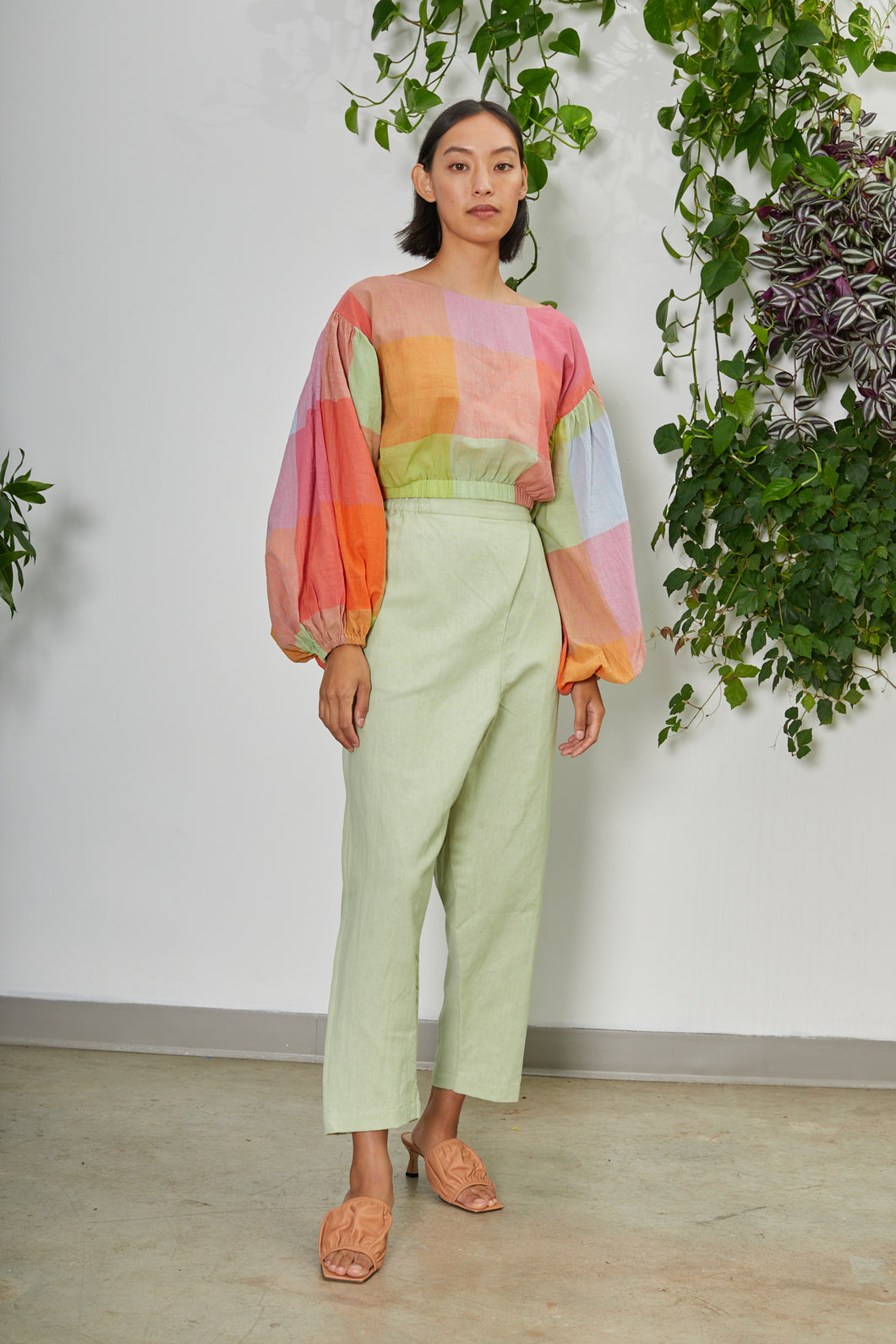 Sunday Pants in Mint - FINAL SALE