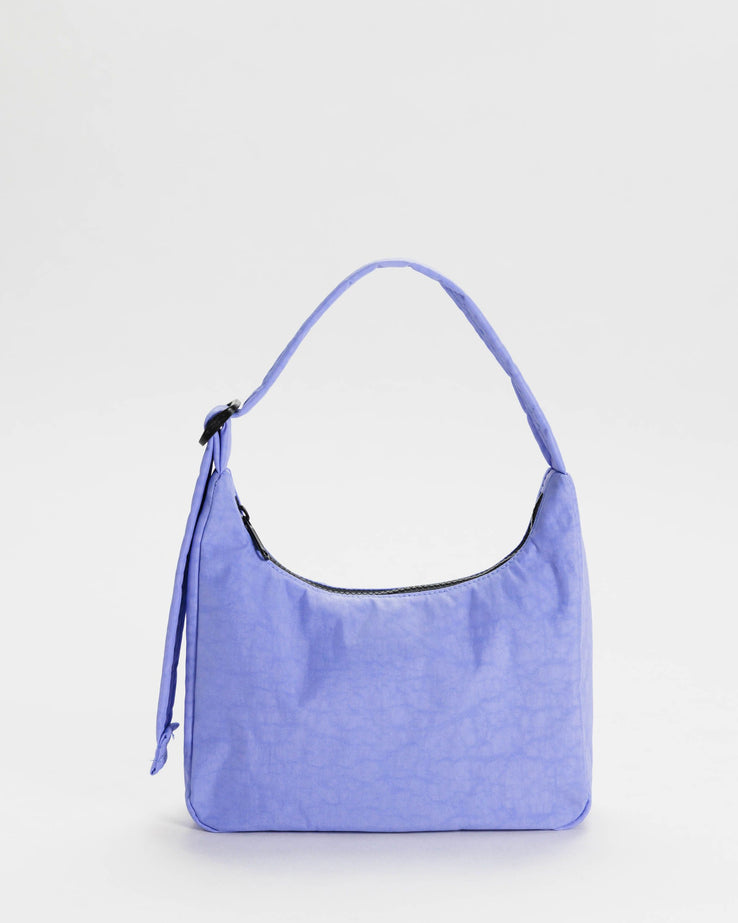 Mini Nylon Shoulder Bag in Bluebell