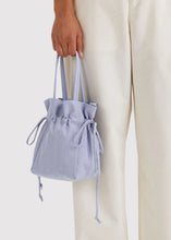 Nylon Drawstring Bag in Mist