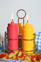 Ketchup and Mustard Food Candle Set