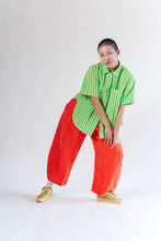 Plus Size Women's Pant - Tomato Linen Balloon Pant