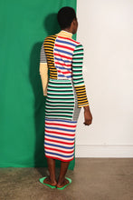 Cecil Dress in Multi Stripe