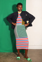 Cecil Dress in Multi Stripe