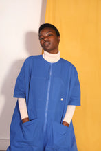 Mega Boilersuit in Cobalt