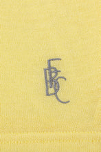 Psycho Bitch Wool Blend Baby Tee in Yellow