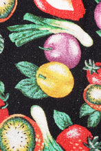 Tradwife Soft Linen Dress in Vegetable Medley