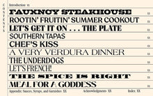 All I Think About Is Food: A Vegetarian Cookbook T
