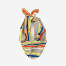 Color Stripe Triangle Scarf
