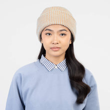 Simple Grid Knit Beanie