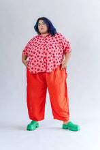 Plus Size Women's Pant - Tomato Linen Balloon Pant