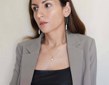 Pillar Pearl Earrings