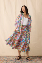 Isla Shirt in Patchwork Print