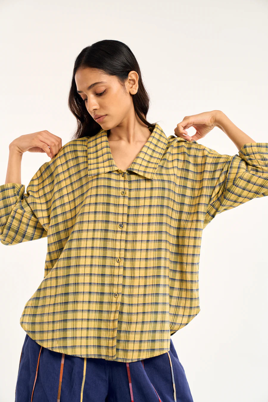 Isla Shirt in Pollen Chex