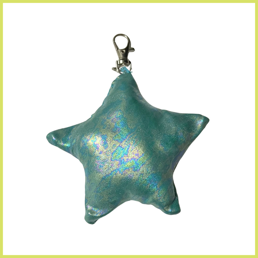 Blue Oil Spill Charm