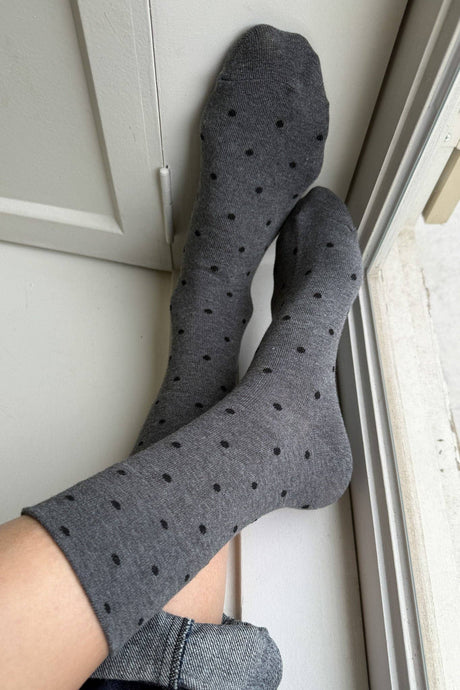 Polka Dot Sneaker Socks (wholesale)