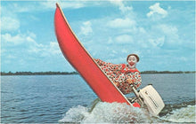 Magnet NP-498 Clown Wind Surfing with Outboard