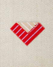 Washcloth in Porcelain Stripe