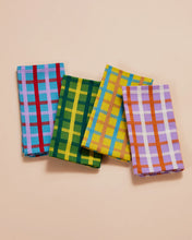 Woven Plaid Napkins (Set of 4)